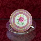 薔薇模様のカップ&ソーサー/ロイヤルグラフトン