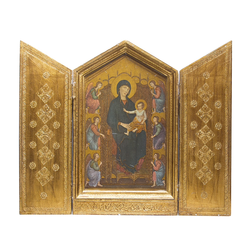 フィレンツェのパネル画『ルチェライの聖母』