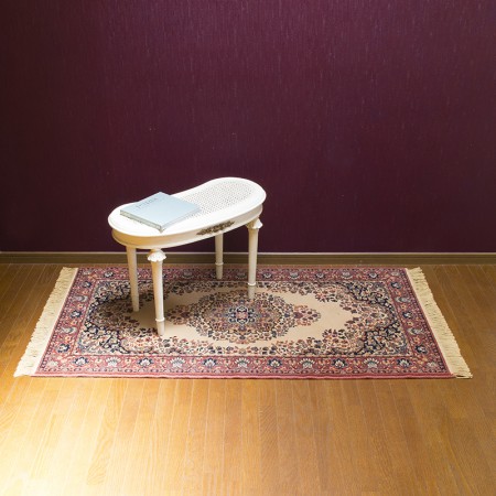 ビンテージのベルギー絨毯/インドペルシャ模様